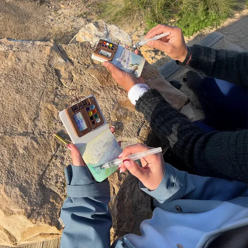 Set de Mini‑Aquarelles Portable