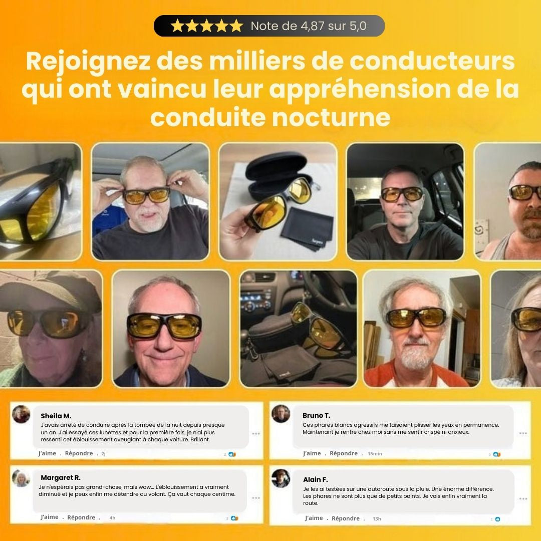 ClairVue® - Dites adieu aux phares agressifs