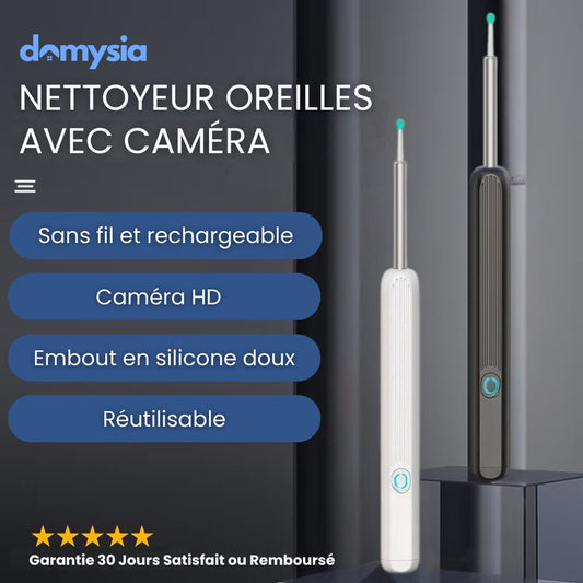 Nettoyeur oreilles avec caméra