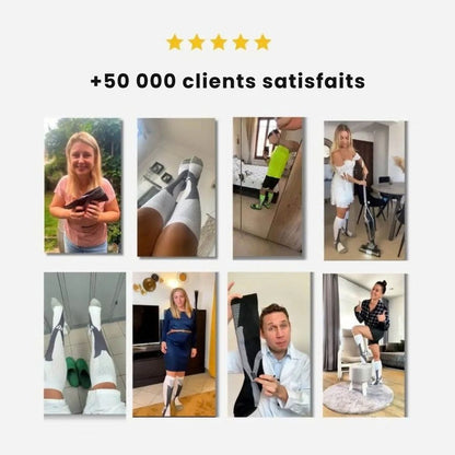 Bas de contention NivaLeg® pour jambes lourdes et douloureuses