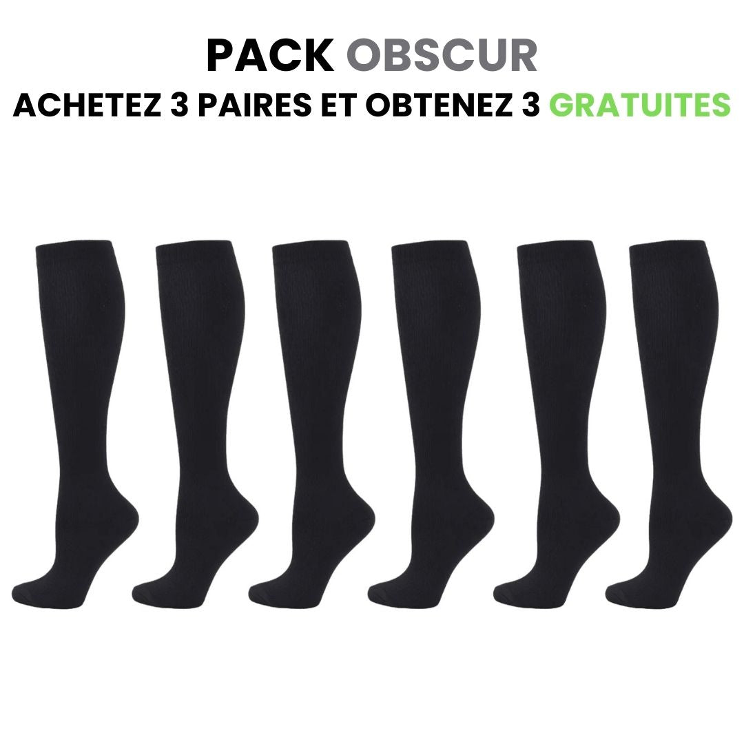 Chaussettes de compression fitcompress pour femmes