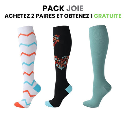 Chaussettes de compression fitcompress pour femmes