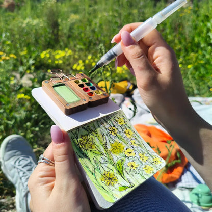 Set de Mini‑Aquarelles Portable
