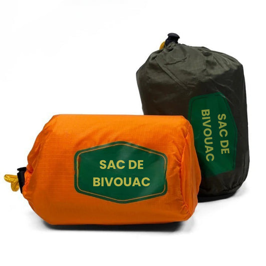 Sac de bivouac - Le sac de couchage d'urgence compact