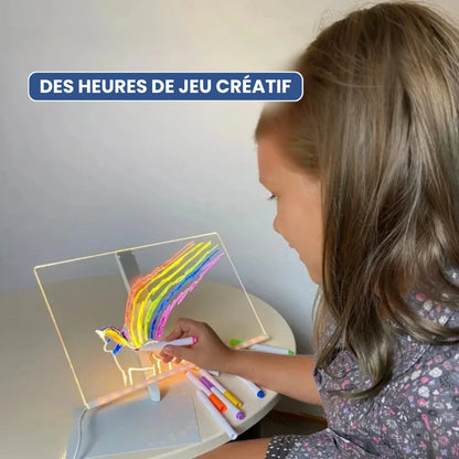 Tableau de dessin LED magique