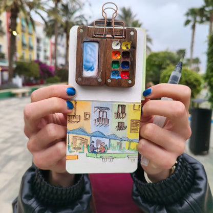 Set de Mini‑Aquarelles Portable