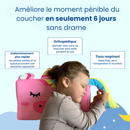 L’oreiller pour enfants pour un sommeil meilleur et plus sain