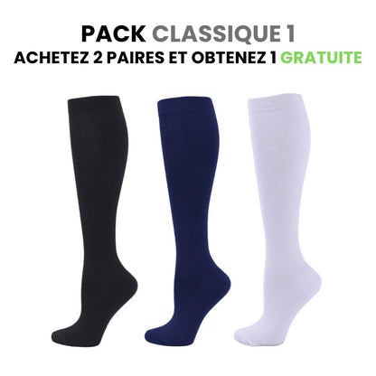 Chaussettes de compression fitcompress pour femmes
