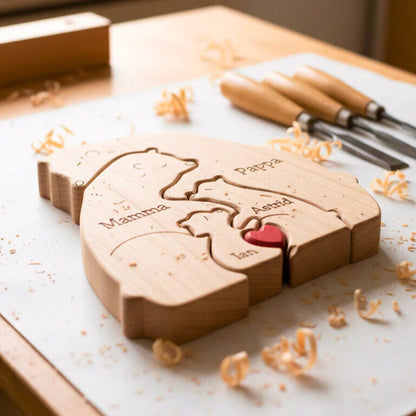 Notre Famille Ours - Cadeau parfait à personnaliser