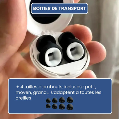 Écouteurs de protection auditive moto