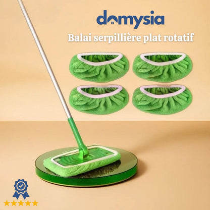 Balai serpillière plat rotatif