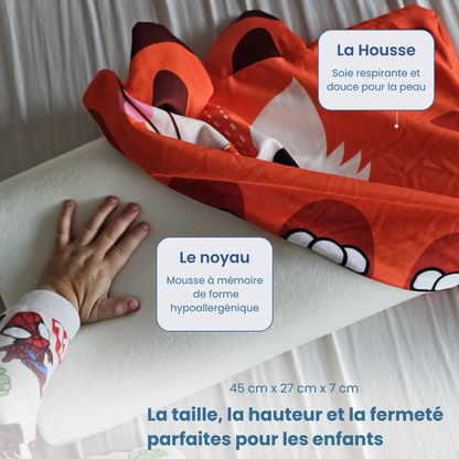 L’oreiller pour enfants pour un sommeil meilleur et plus sain