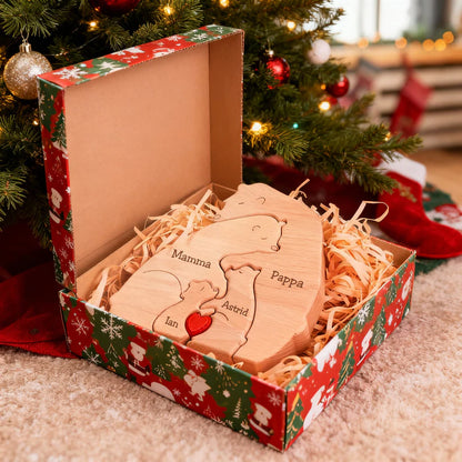 Notre Famille Ours - Cadeau parfait à personnaliser