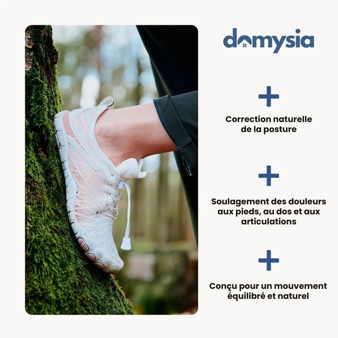 Motion Ground™ – Chaussures minimalistes à semelles de cuivre pour un équilibre naturel (Unisexe)