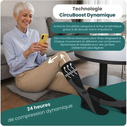Bas de contention NivaLeg® pour jambes lourdes et douloureuses