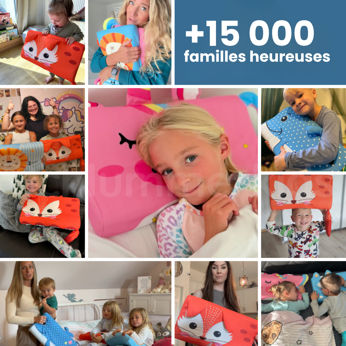 L’oreiller pour enfants pour un sommeil meilleur et plus sain