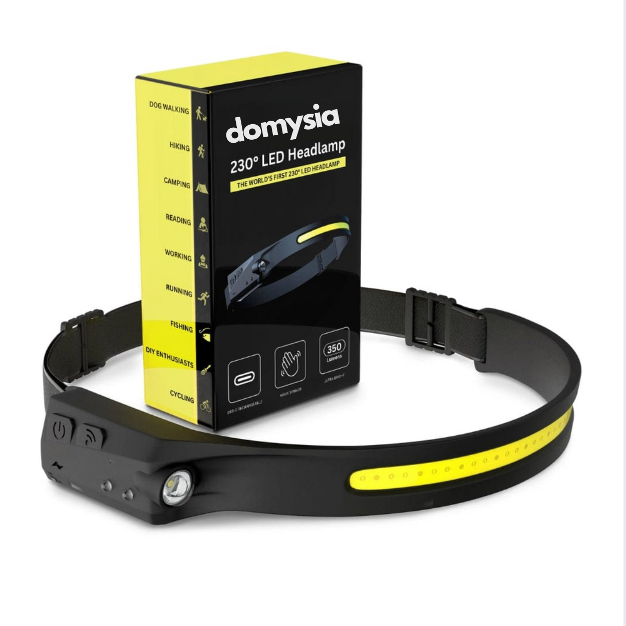 Domysia™ Lampe frontale