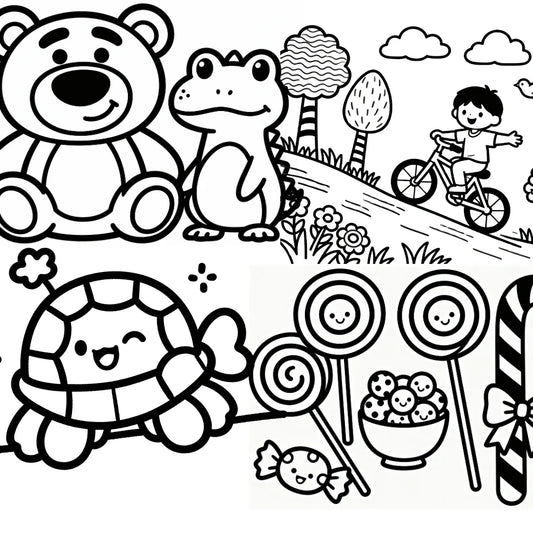 42 modèles à décalquer